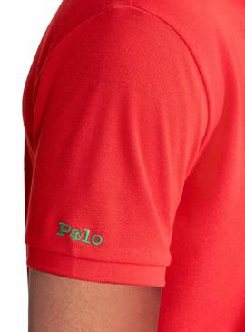 Polo Polo Ralph Lauren Racing Red para Homem