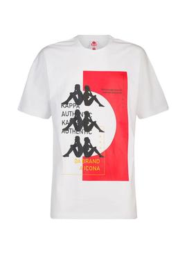 T-Shirt Kappa Etas Branco para Homem