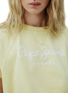 T-Shirt Pepe Jeans Gala Amarelo para Mulher