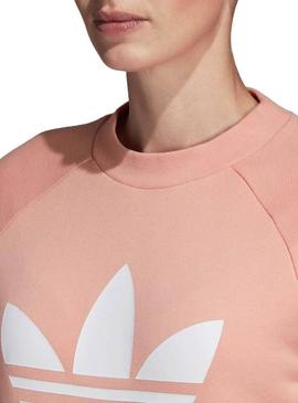 Sweat Adidas TRF Crew Rosa Woman