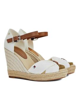 Sandálias Tommy Hilfiger Basic Open Branco Mulher