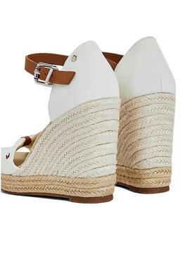 Sandálias Tommy Hilfiger Basic Open Branco Mulher