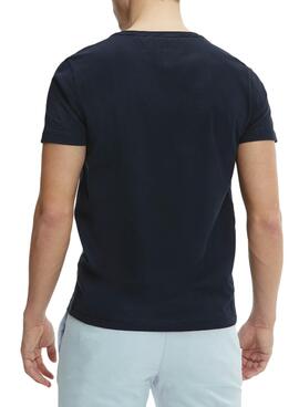 T-Shirt Tommy Hilfiger Essential Preto Homem