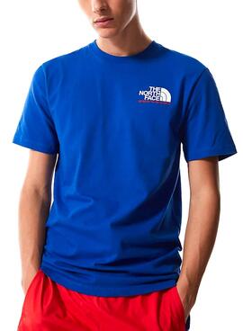 T-Shirt The North Face Tee K2RM Azul Homem