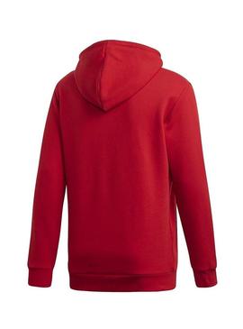 Sweat Adidas Trefoil Hoodie Vermelho para Homem