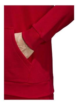 Sweat Adidas Trefoil Hoodie Vermelho para Homem