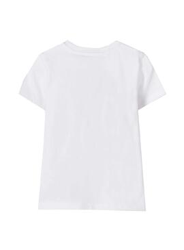 T-Shirt Name It Fasho Branco para Menino