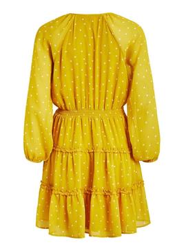 Vestido Vila Vidotties Amarelo para Mulher