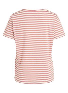 T-Shirt Vila Visus Rosa para Mulher