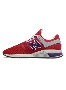 Sapatilhas New Balance 247 NMT Vermelho Para Homem