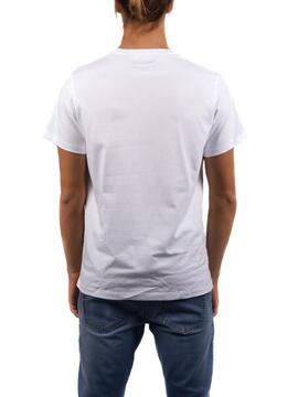 T-Shirt El Pulpo Patches Branco para Homem