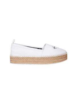 Alpercatas Calvin Klein Espadrille Branco Mulher