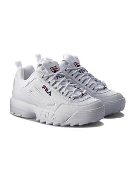 Sapatilhas Fila Disruptor Low White for Men