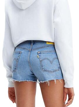 Short Levis 501 Peanuts mulher Snoopy