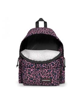 Mochila EastPak Padded Pak R Rosa Leopardo Unissex