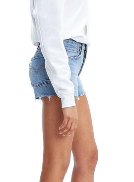 Short Levis 501 Peanuts mulher Snoopy