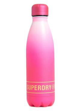 Garrafa de água Superdry Passenger Pink para Mulher