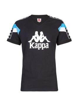 T-Shirt Kappa Edwin Preto para Homem