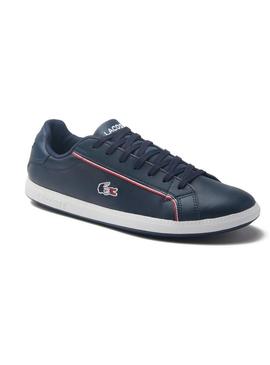 Sapato Lacoste Graduate Azul Marinho para homem