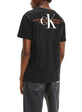 T-Shirt Calvin Klein Urban Preto para Homem