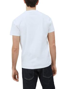 T-Shirt Pepe Jeans Mac Branco para Homem