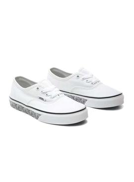 Sapatilhas Vans Authentic Branco Zebra para Menina