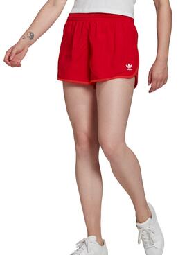 Short Adidas Classics Vermelho para Mulher