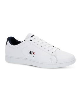Sapato Lacoste Carnaby Evo 119 para homem branco
