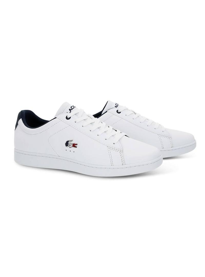 Sapato Lacoste Carnaby Evo 119 para homem branco