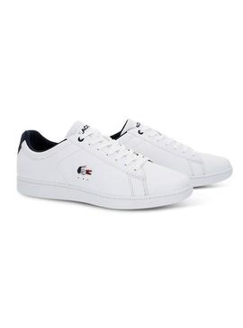 Sapato Lacoste Carnaby Evo 119 para homem branco