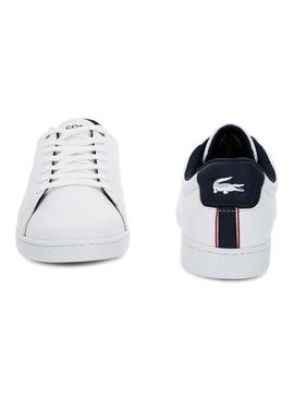 Sapato Lacoste Carnaby Evo 119 para homem branco