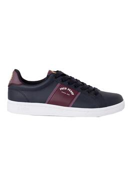 Sapatilhas Fred Perry B721 Azul Marinho para Homem