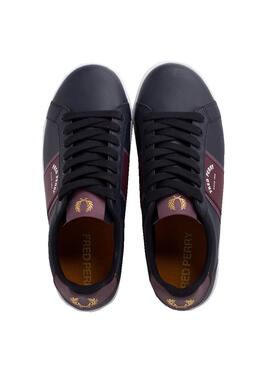 Sapatilhas Fred Perry B721 Azul Marinho para Homem