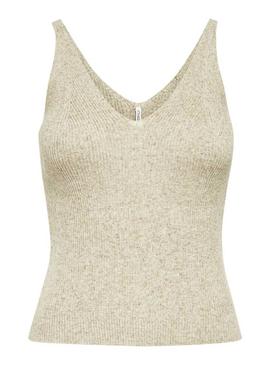 T-Shirt Only Lina Beige para Mulher