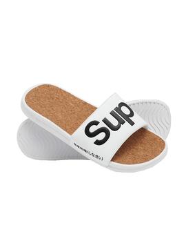 Flip flops Superdry Cork Crewe Branco para Homem