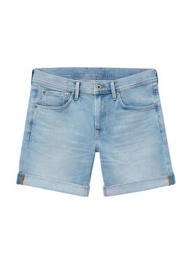 Bermuda Pepe Jeans Cane Short Azul para Homem