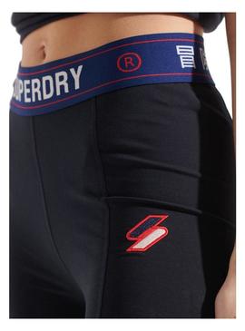 Leggings Superdry Sportstyle Preto Mulher