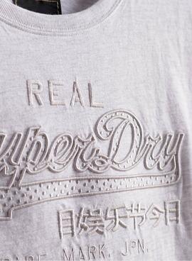 T-Shirt Superdry Embroidery Branco para Mulher