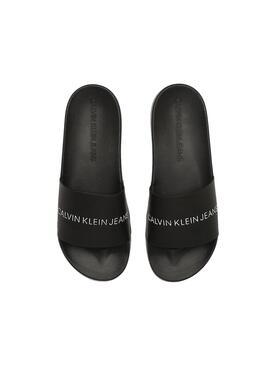Flip flops Calvin Klein Institucional Preto Mulher