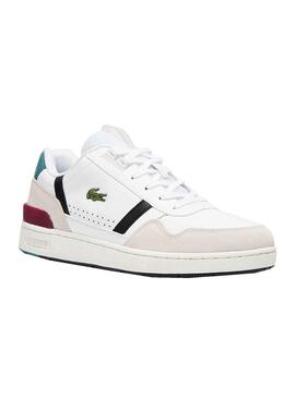 Sapatilhas Lacoste T-Clip Branco para Homem