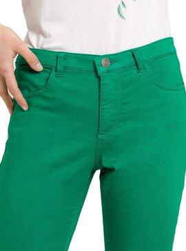 Naf Naf Skinny Pants Pockets Verde Mulher