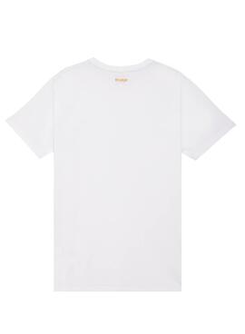 T-Shirt Klout Basic Branco para Homem