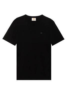 T-Shirt Klout Organic Premium Preto para Homem