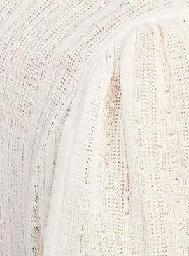 T-Shirt Naf Naf Fluida Branco para Mulher