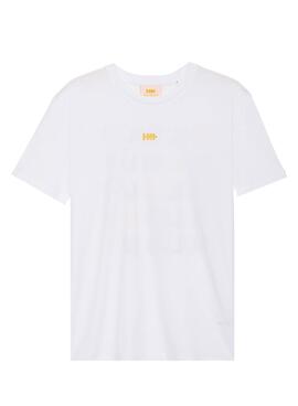 T-Shirt Klout Crucigrama Branco para Homem
