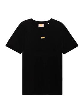 T-Shirt Klout Crucigrama Preto para Homem