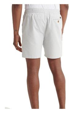 Bermuda Superdry Drawstring Branco para Homem