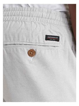 Bermuda Superdry Drawstring Branco para Homem