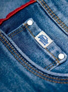 Shorts Superdry Denim Hot Mulher