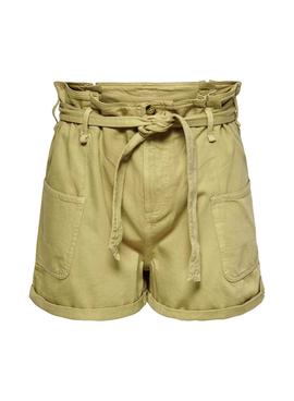 Short Only Mai Life Beige para Mulher